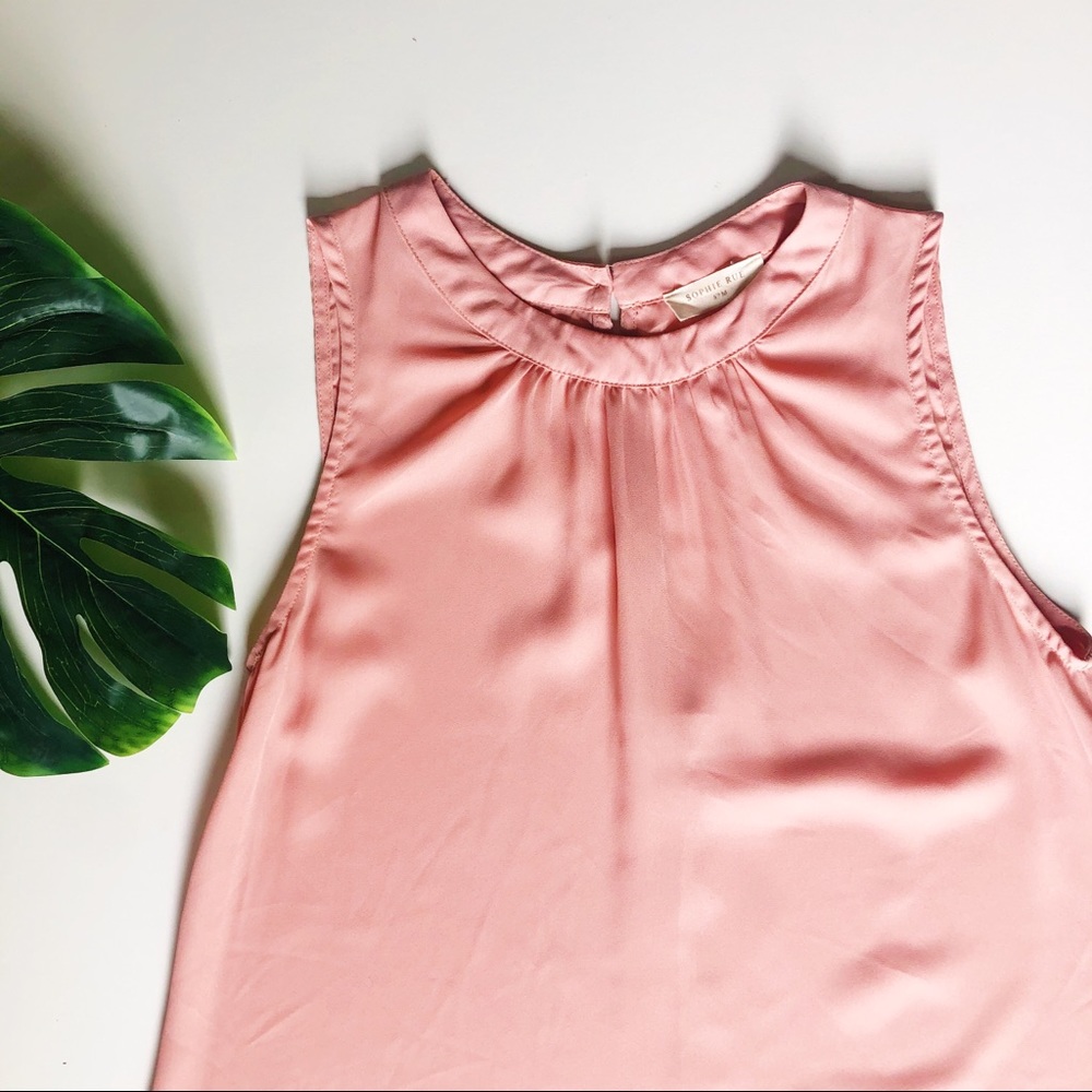 Sophie Rue blush halter tank top